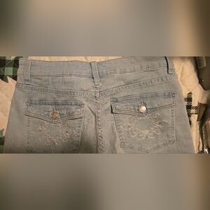 Women's Lee Denim Capris 10 Petite Super Soft